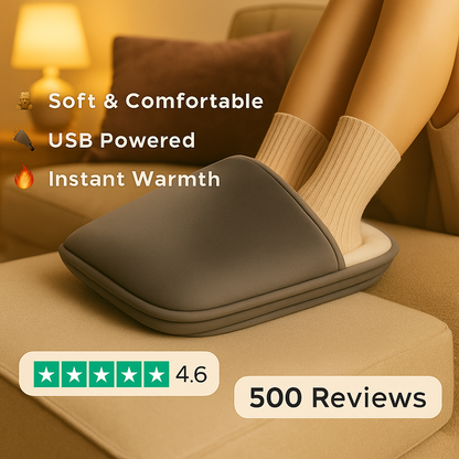 HeatPad — the USB-powered foot warmer