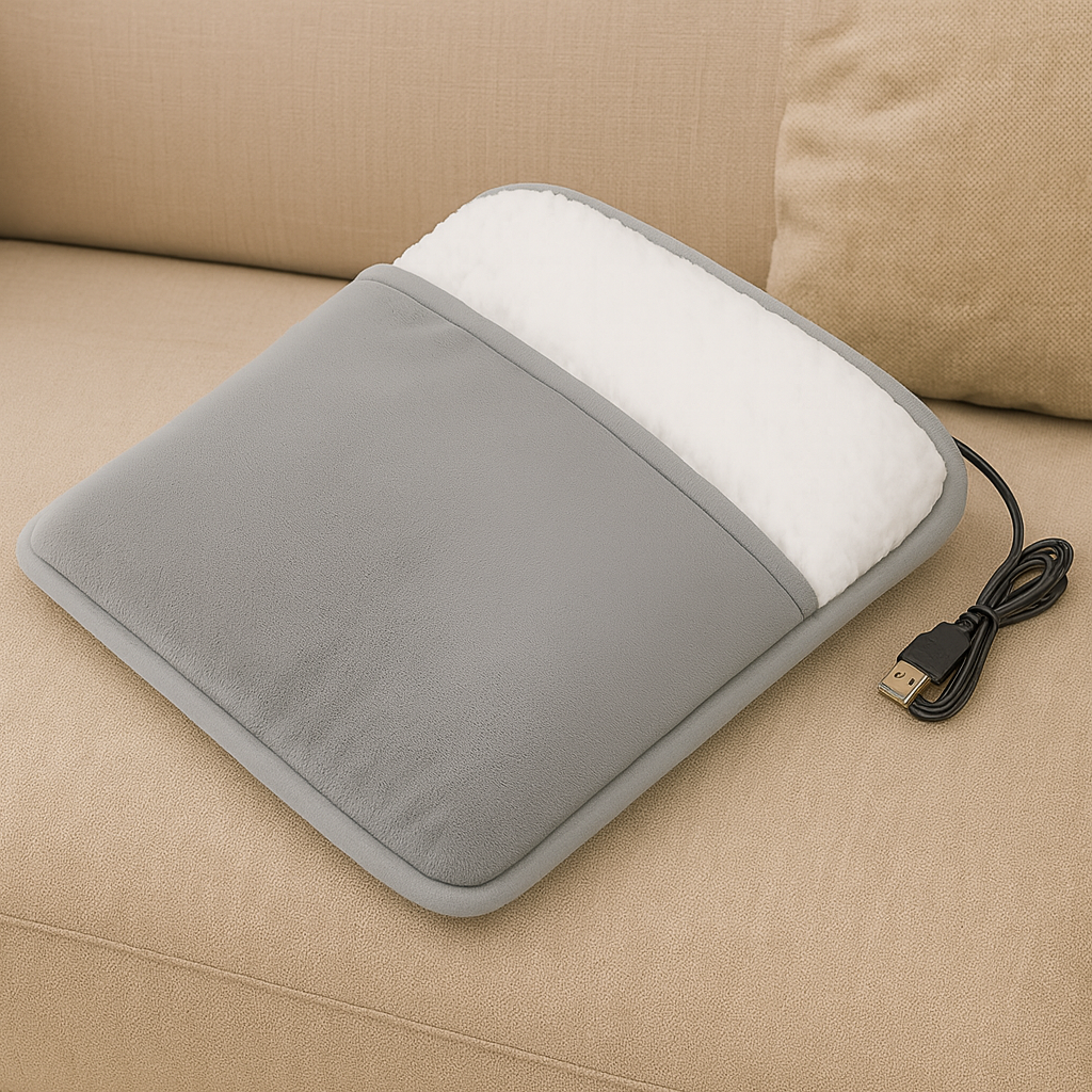 HeatPad — the USB-powered foot warmer